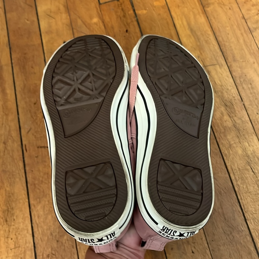 Converse All Star rose pink suede shoes - Picture 4 of 6